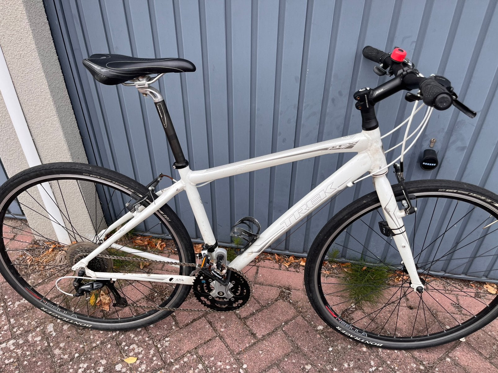 Trek 7.3 hybride fiets, 28 inch, Gebruikt, Velgrem, Meer dan 20 versnellingen