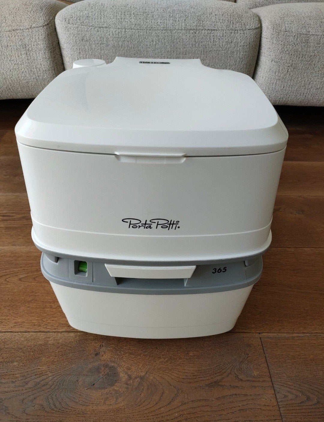 Thetford Porta Potti 365 cube, draagbare toilet, zgan!, Ophalen, Zo goed als nieuw