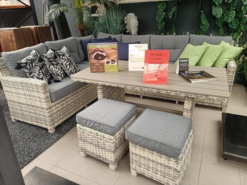 Lounche / Dining Set, Ophalen, Gebruikt, Rotan, Loungeset