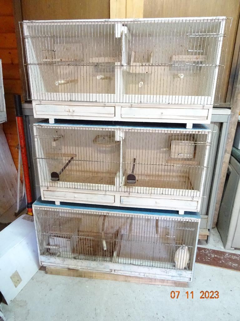 Broedkasten voor Kanaries en andere kleine vogeltjes, Enlèvement, Utilisé, Bois, Cage d'élevage