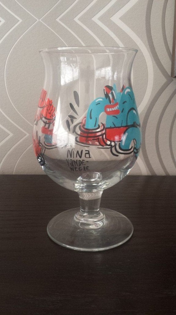 Duvel glas 'Nina', Enlèvement ou Envoi, Verre à bière