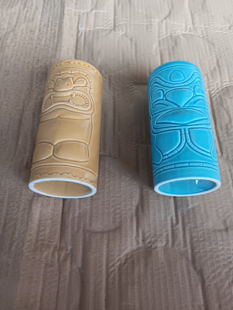 ´tiki´ bekers, Antiek en Kunst, Ophalen