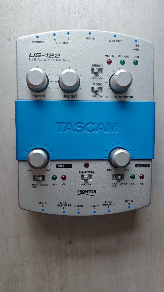 tascam us-122, Muziek en Instrumenten, Soundmodules, Gebruikt, Overige merken, Ophalen