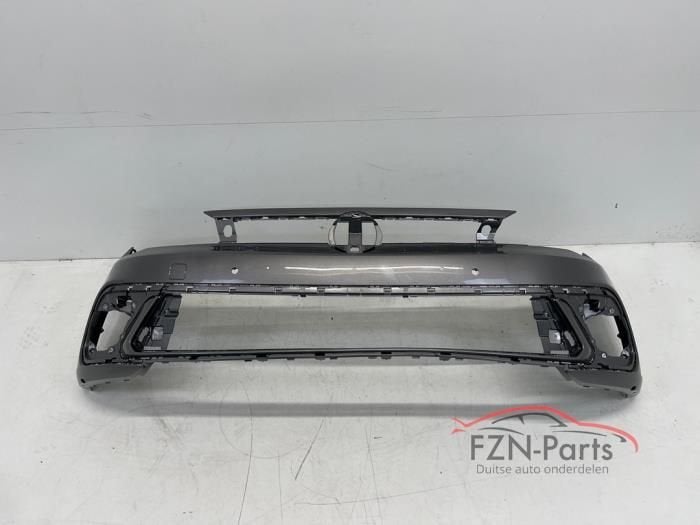 VW Polo 2G R-Line Facelift Voorbumper 4PDC Kaal LA7N (2GS807, Ophalen of Verzenden, Gebruikt, Voor, Bumper