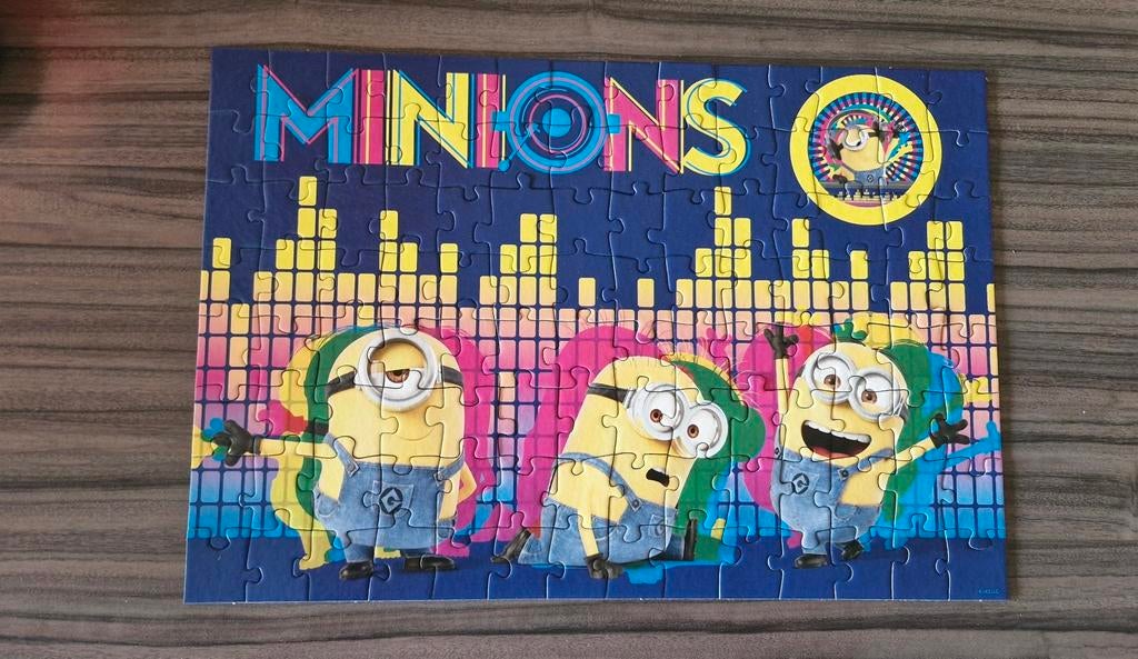 Puzzel minions 112 stuks, Ophalen