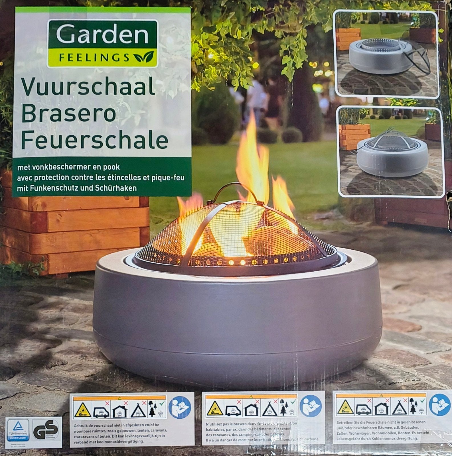 Vuurschaal, Tuin en Terras, Vuurschalen, Ophalen, Nieuw