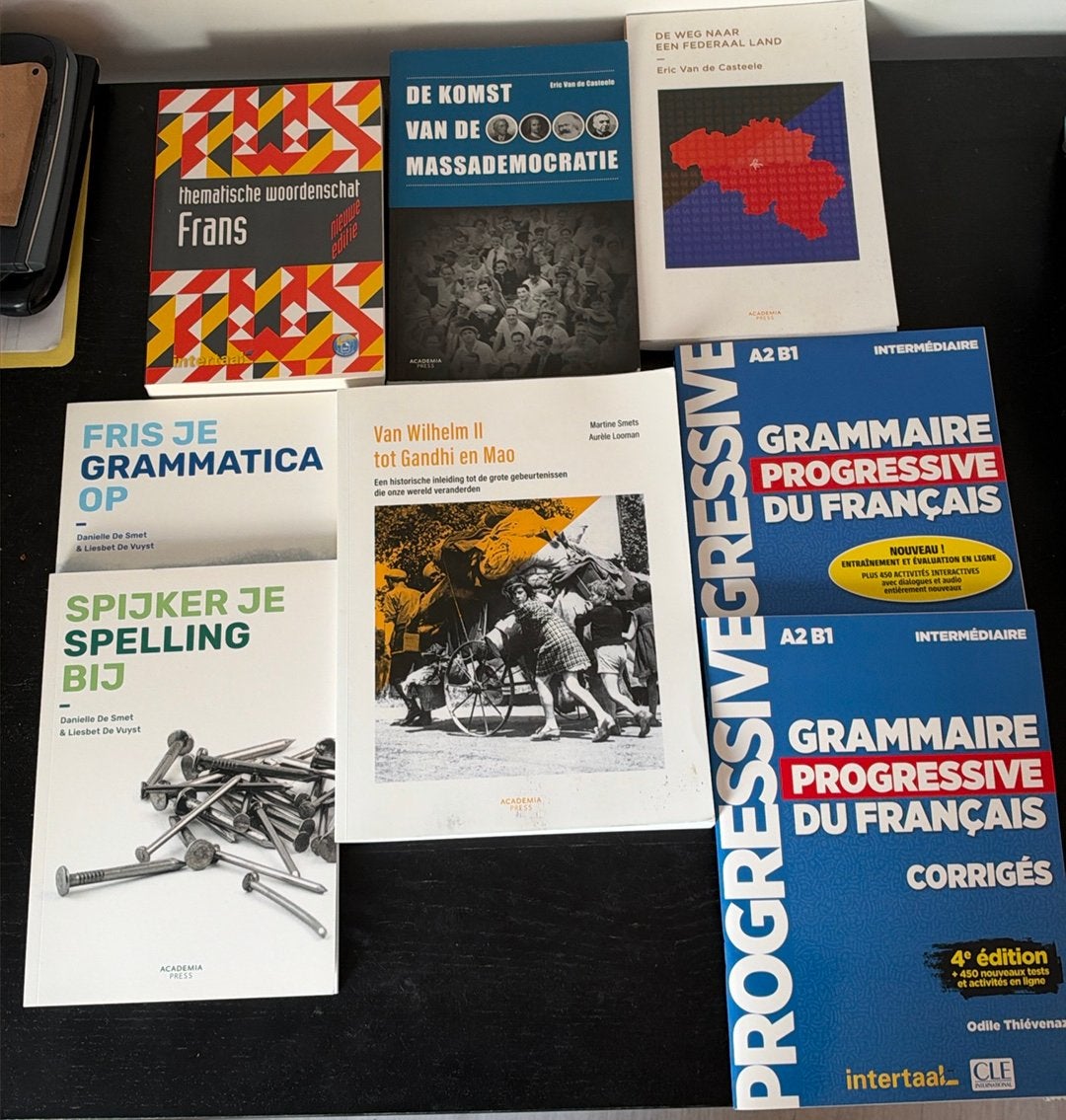 Boekenpakket: bachelor Journalistiek aan Arteveldehs Gent, Boeken, Ophalen of Verzenden, Zo goed als nieuw, Frans