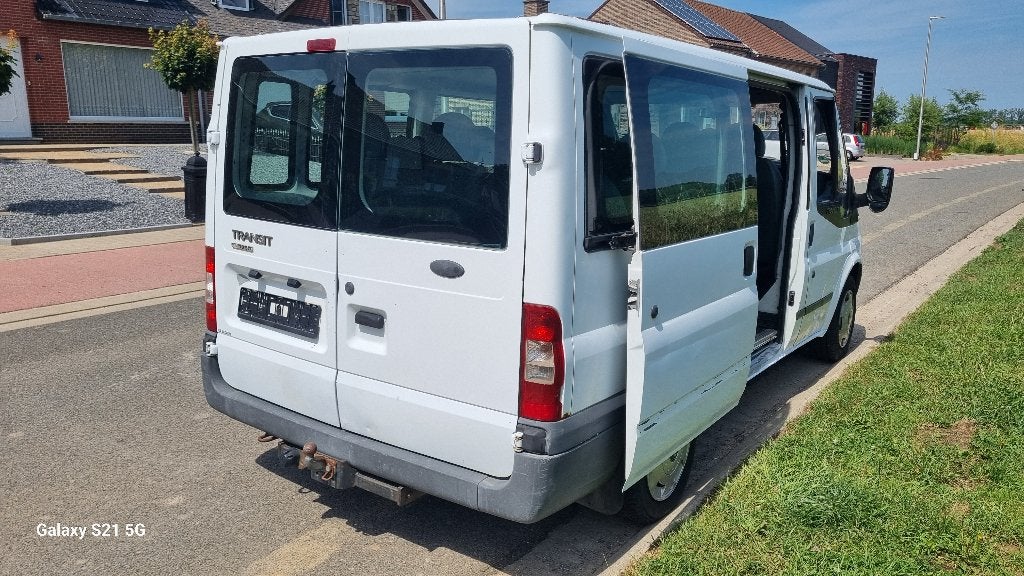 Ford Transit  minibus 9per.   2.2tdci  LEES ADVERTENTIE, Auto's, Voorwielaandrijving, Stof, Zwart, 4 cilinders