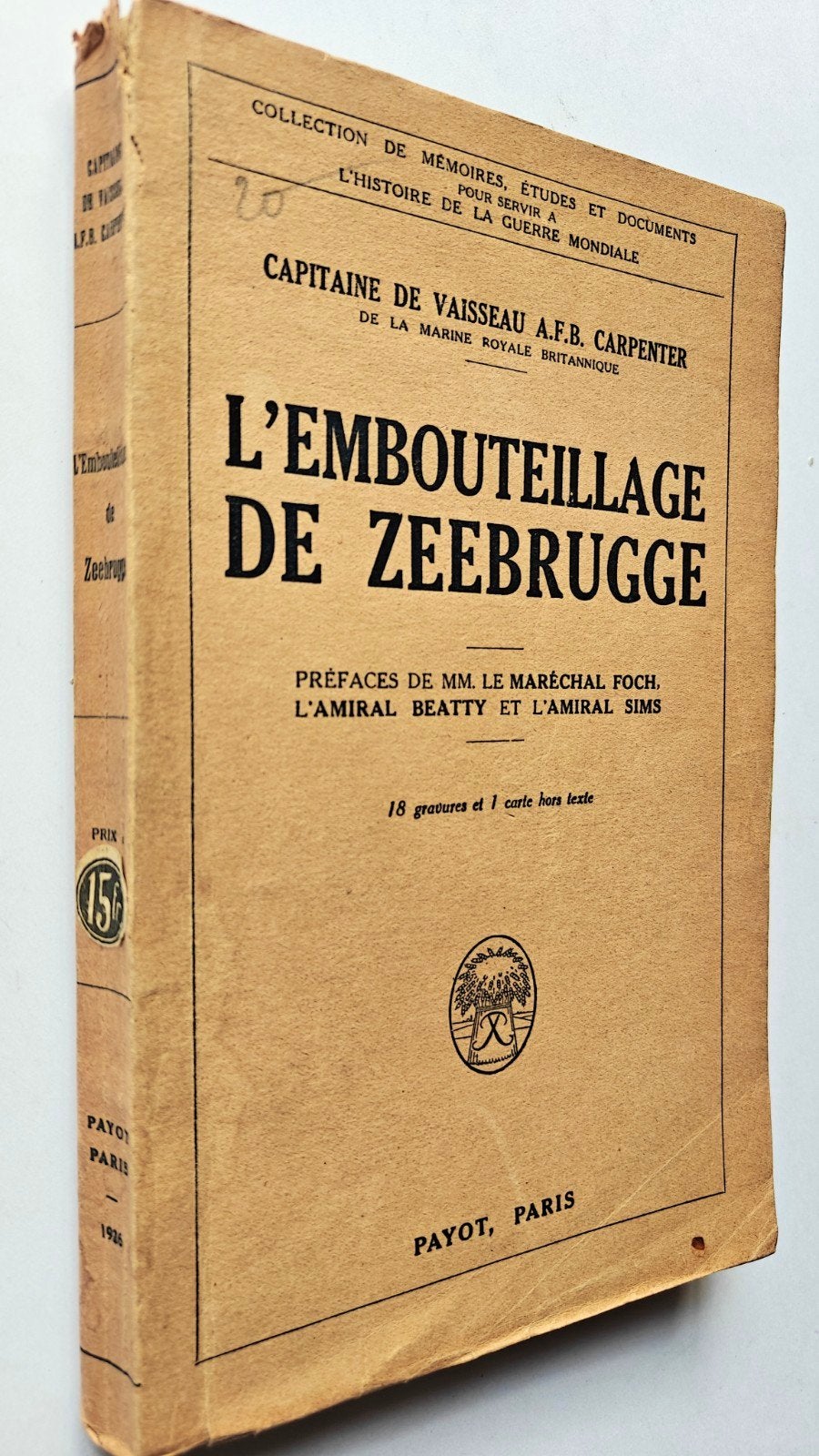 l' Embouteillage de Zeebrugge, 1925., Boeken, Ophalen of Verzenden