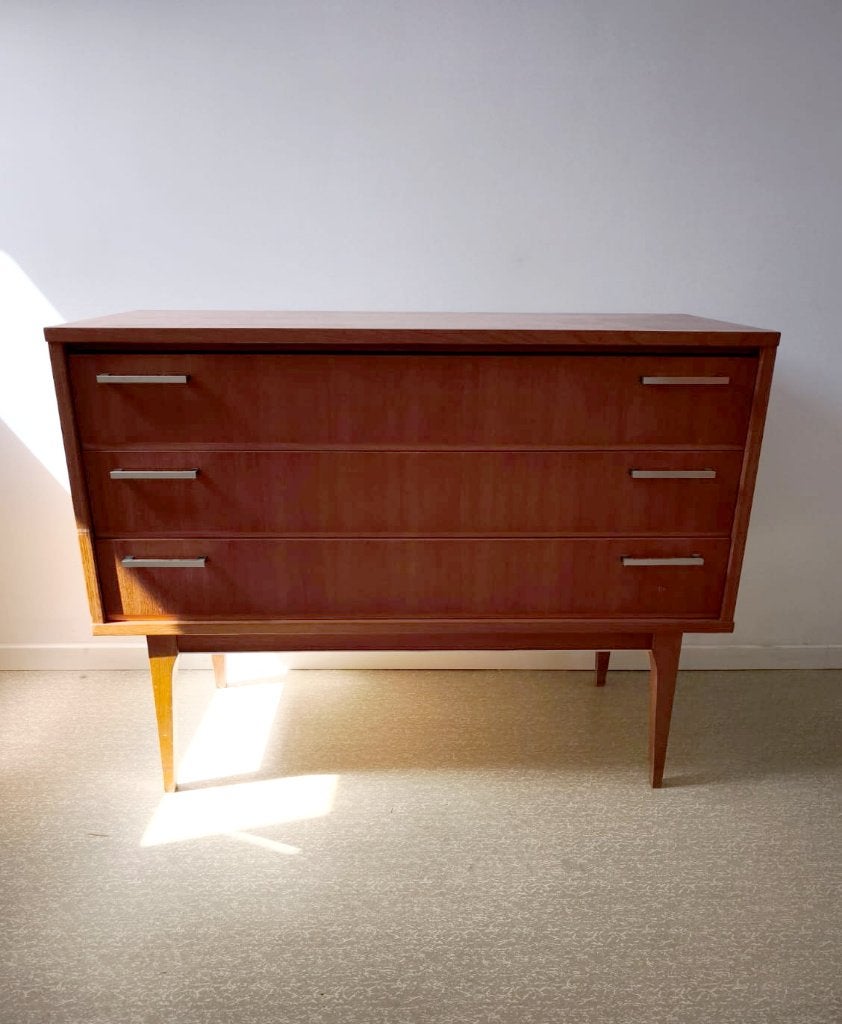 Prachtige complete vintage slaapkamerset jaren 60 – Teak, Huis en Inrichting, Slaapkamer | Complete slaapkamers, Ophalen, Gebruikt