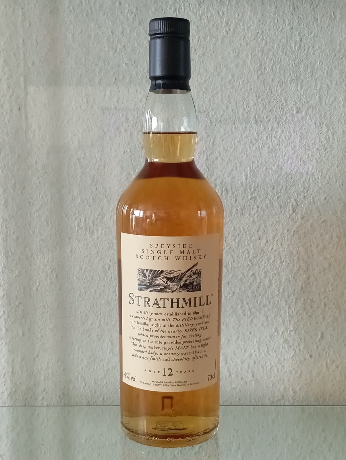 Whisky Strathmill 12Y, Ophalen