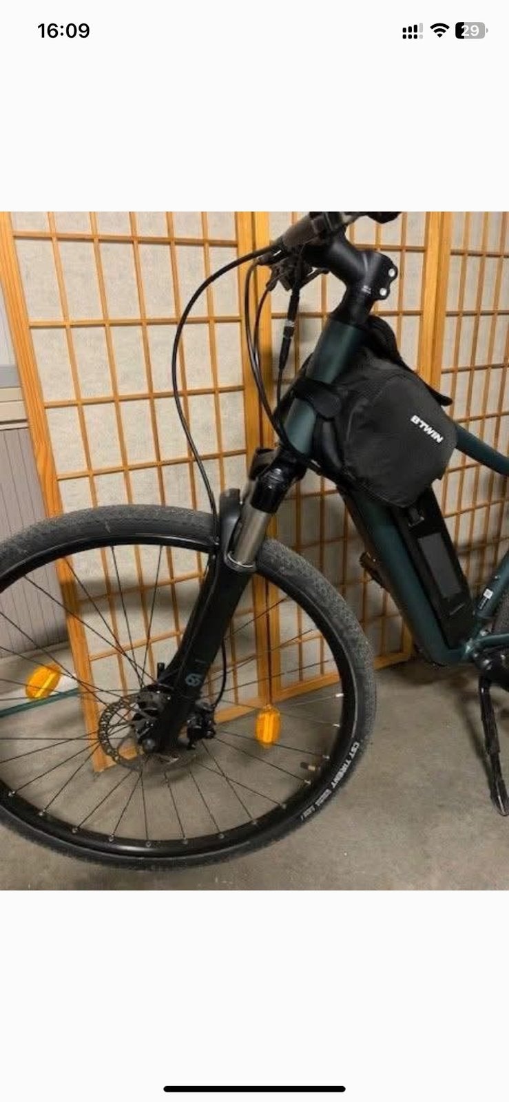 Vélo électrique homme, Vélos & Vélomoteurs, Enlèvement, Comme neuf