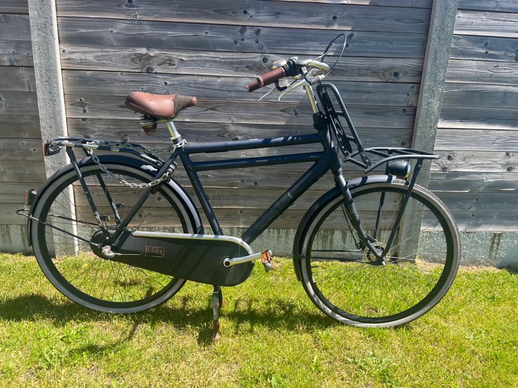 Cortina U4 transportfiets/herenfiets, Fietsen en Brommers, Fietsen | Heren | Herenfietsen, Gebruikt, Overige merken, Ophalen