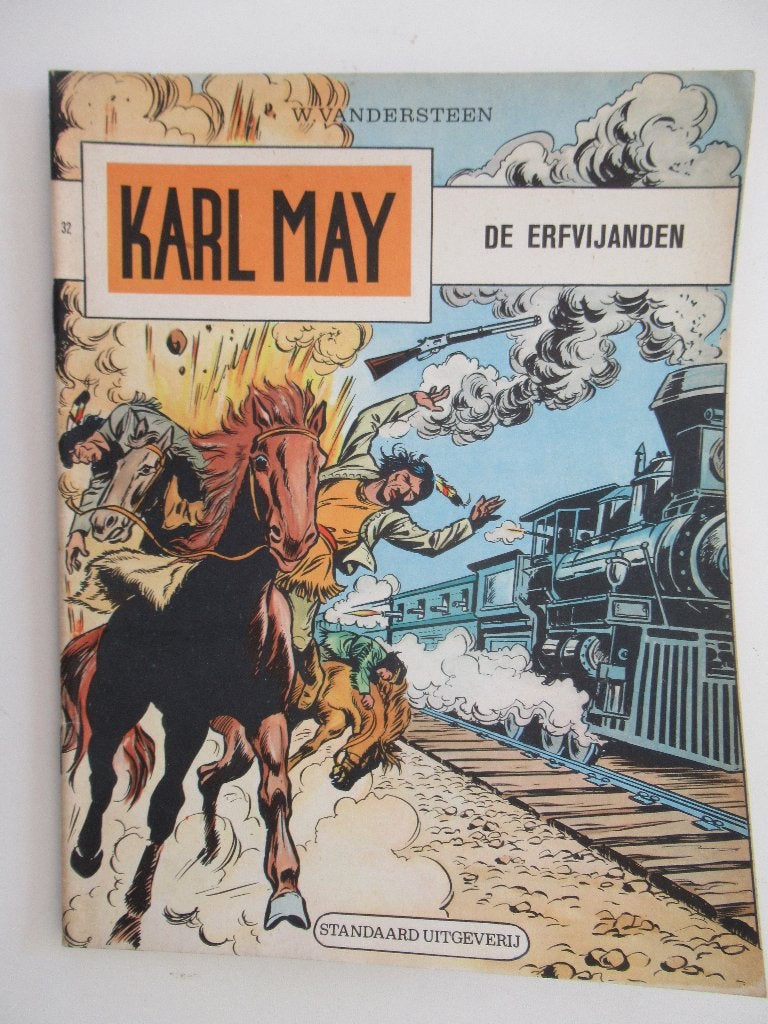 karl may...nr.32...de erfvijanden............1st, Boeken, Ophalen of Verzenden, Gelezen