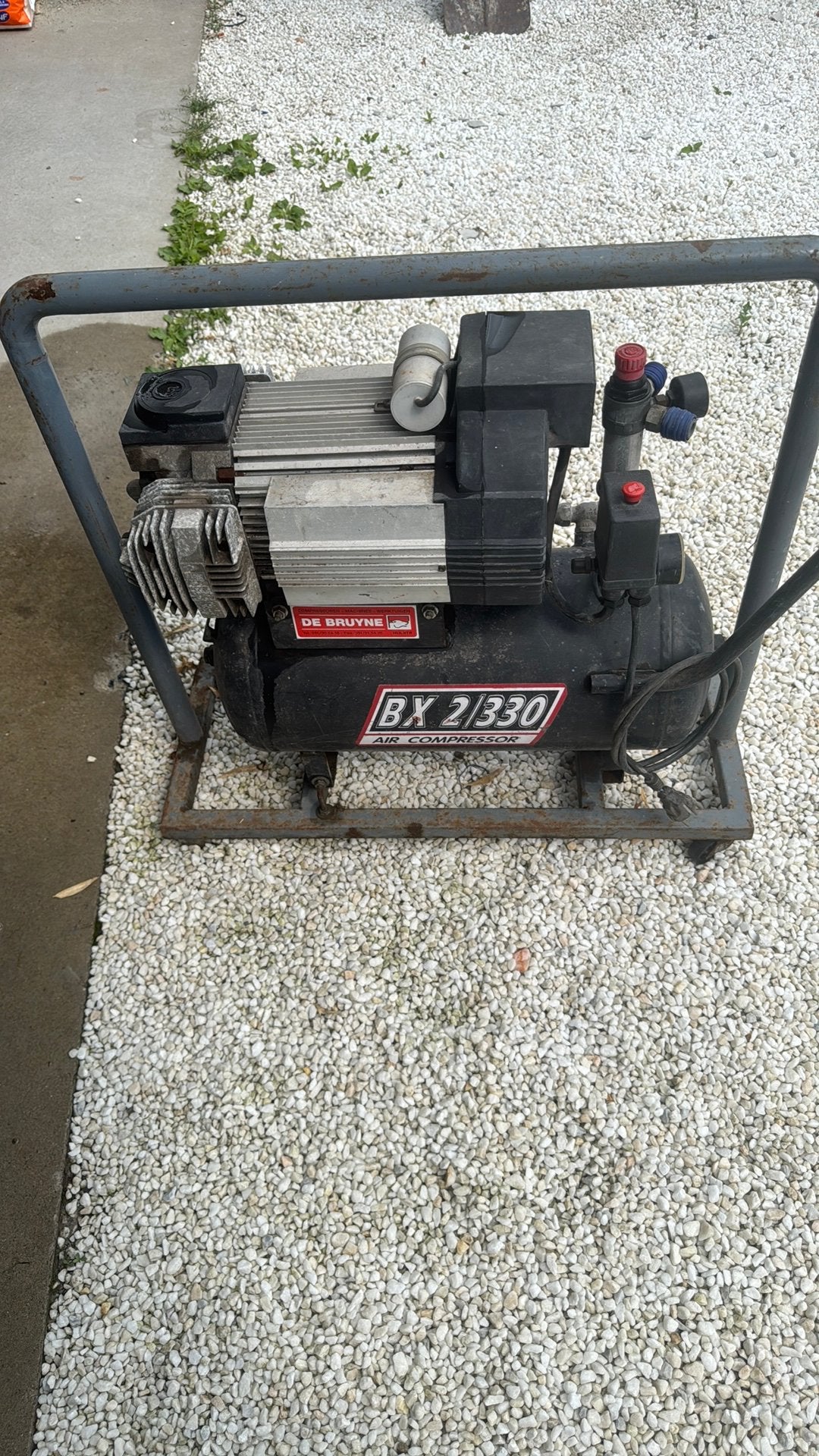 Luchtcomptessor, Doe-het-zelf en Bouw, Compressors, Ophalen, Zo goed als nieuw