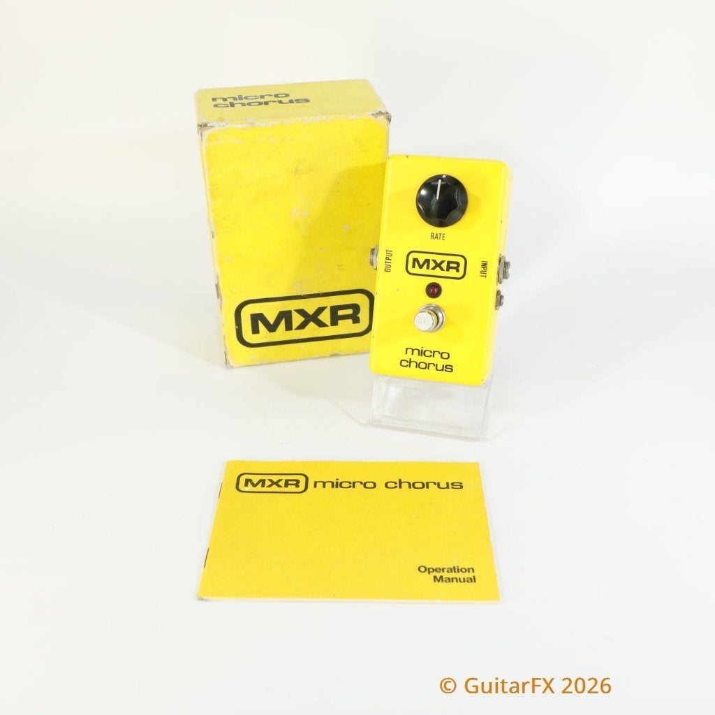 MXR Micro Chorus (s/n 48-007495, Vintage, Reticon SAD512 BBD, Enlèvement ou Envoi, Utilisé, Chorus