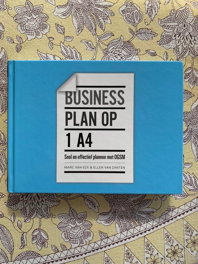 OGSM business plan op A4, Ophalen