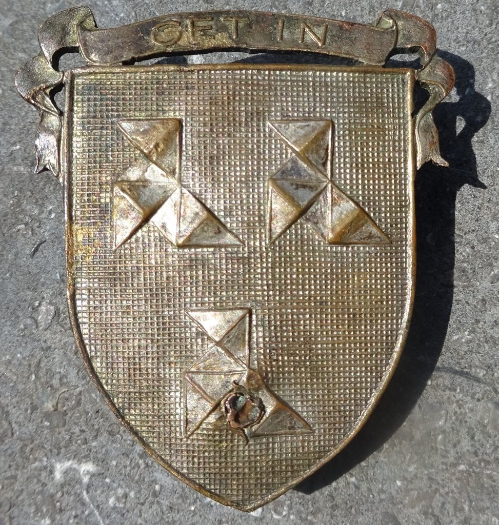 FORCE AERIENNE / FBA - EM 7EME WING DE CHASSE - INSIGNE, Collections, Envoi, Armée de l'air, Emblème ou Badge