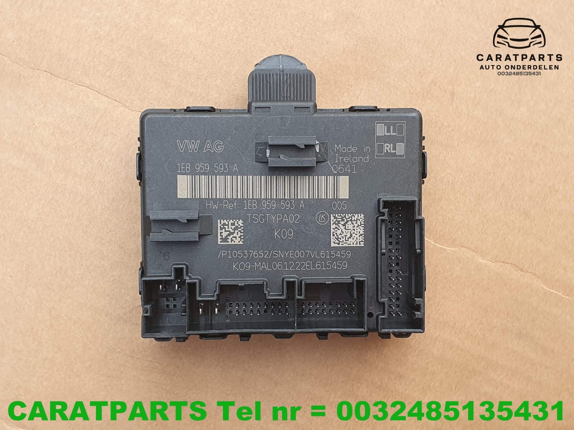 Relais de port ID4 1EB959593A pour Q4 e-tron Enyaq, AUDI AG, Utilisé, Kundenbetreuung@audi.de, Auto-Union-Strasse 1
85045  Ingolstadt, DE