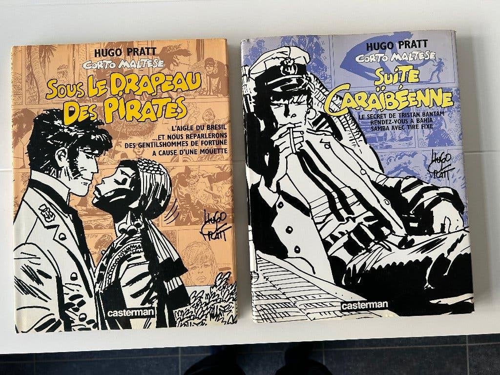 2 albums 1e druk van Hugo Pratt, Boeken, Ophalen of Verzenden