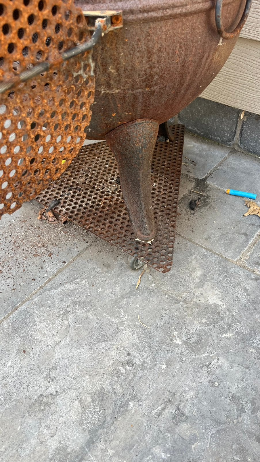 Terraskachel, Ophalen, Gebruikt