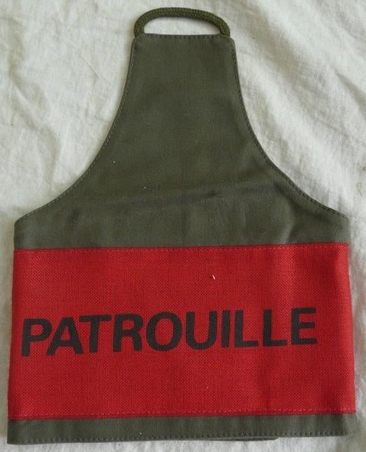 Armband / Schouderband / Armlet Patrouille, KL, 1980s.(Nr.5), Enlèvement ou Envoi, Armée de terre, Vêtements ou Chaussures