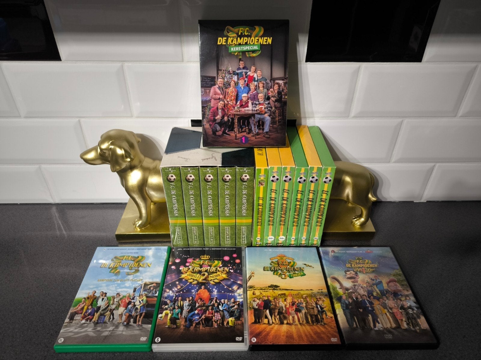 Volledige dvd collectie van fc de kampioenen, Cd's en Dvd's, Ophalen of Verzenden