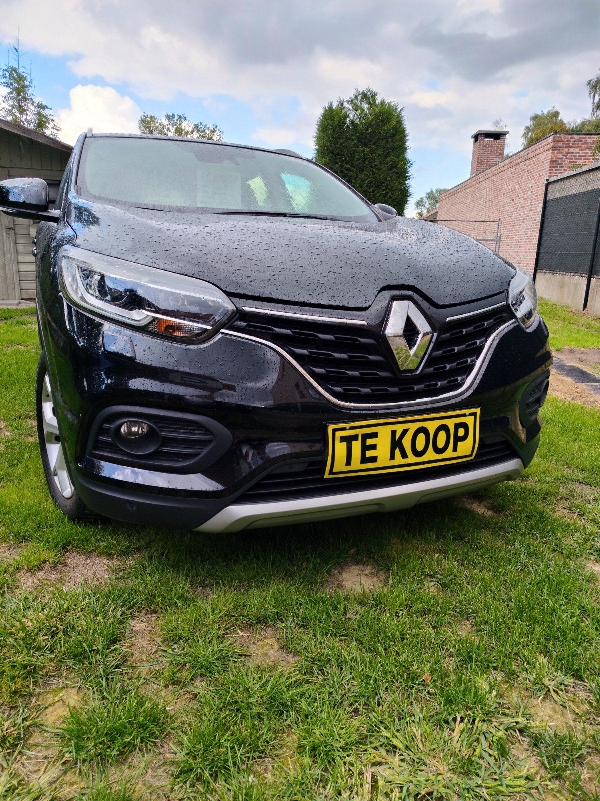 renoult kadjar, Auto's, Voorwielaandrijving, 4 cilinders, Leder en Stof, Zwart