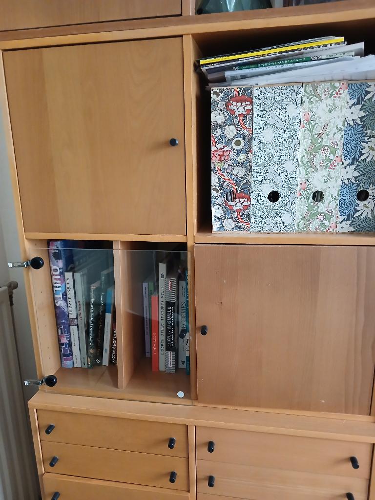 Portes vitrées pour meuble akrobat d'Ikea, Maison & Meubles, Armoires | Vitrines, Utilisé, Moins de 100 cm, Moins de 50 cm, Moins de 25 cm