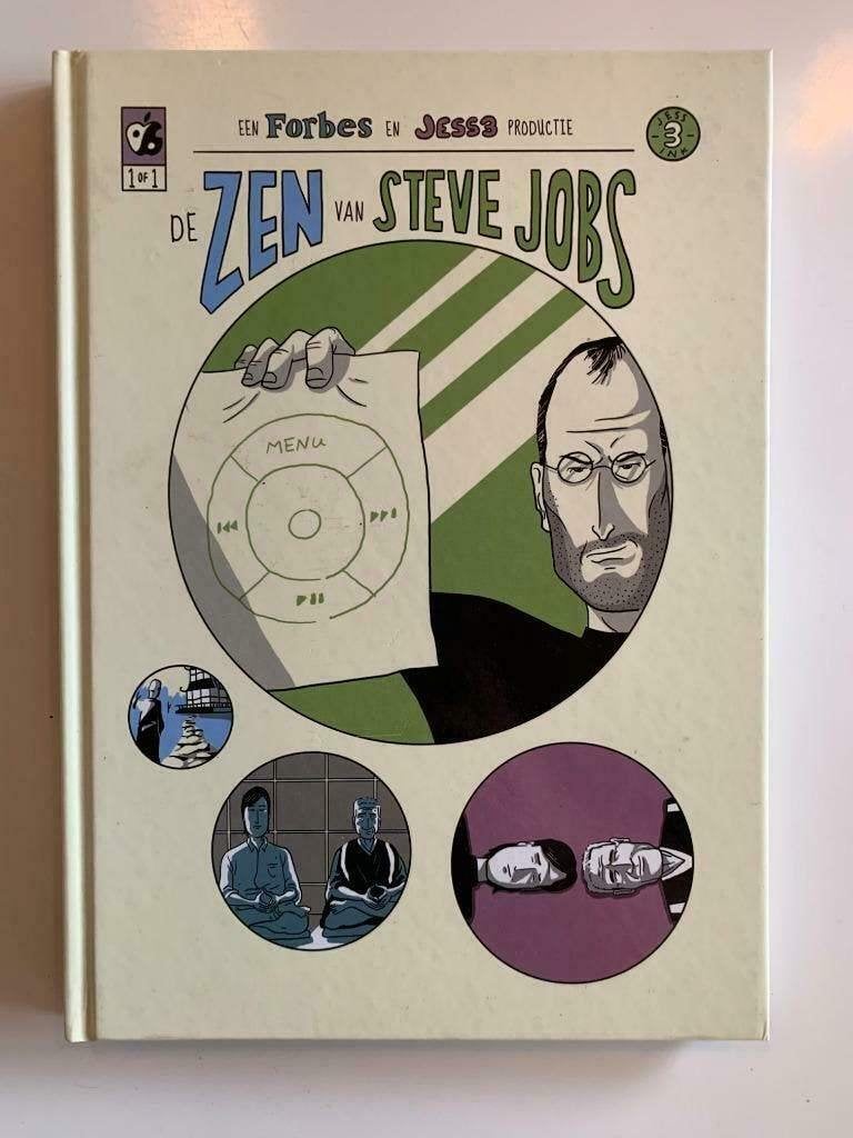 De zen van Steve Jobs – JESS3 hardcover stripboek, Eén stripboek, Ophalen of Verzenden, Nieuw