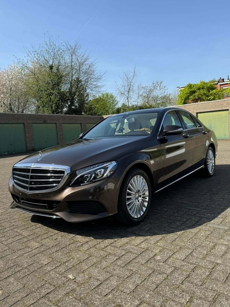 Mercedes C klasse 200  km 65000, Auto's, Airbags, Bruin, Leder, Particulier