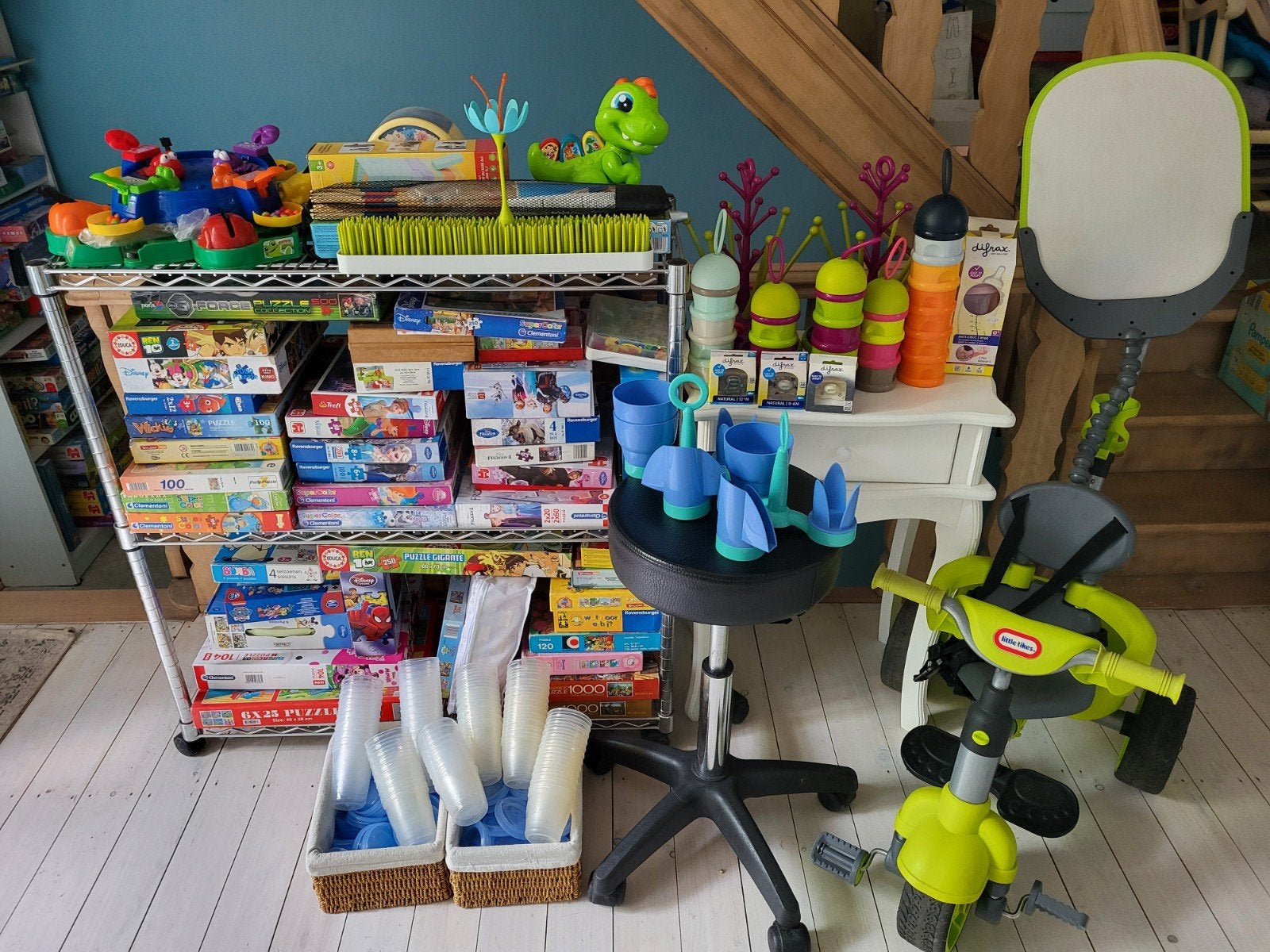 Allerlei te koop, Ophalen