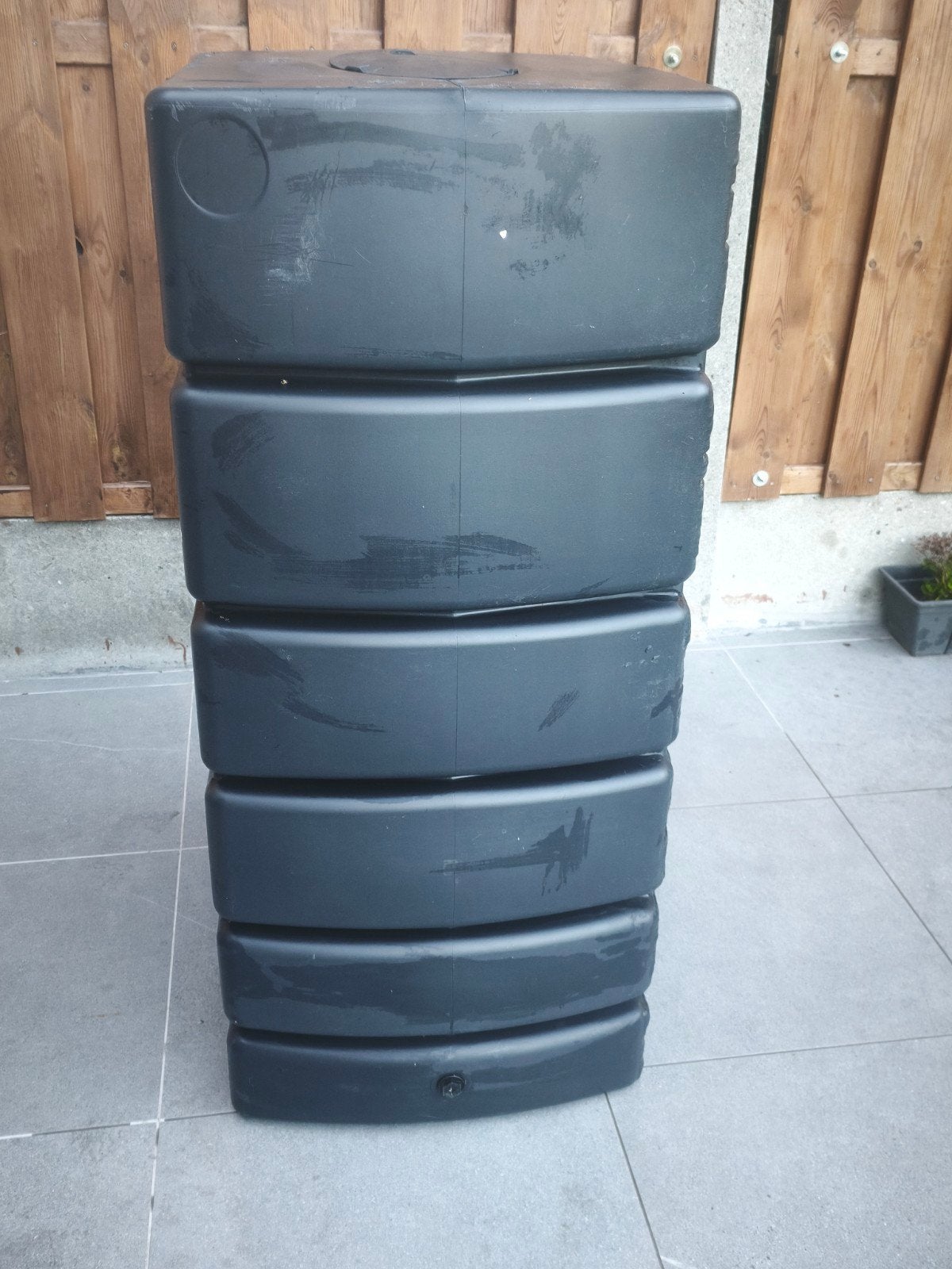 tonneau l'eau de pluie 650 L, Jardin & Terrasse, Enlèvement