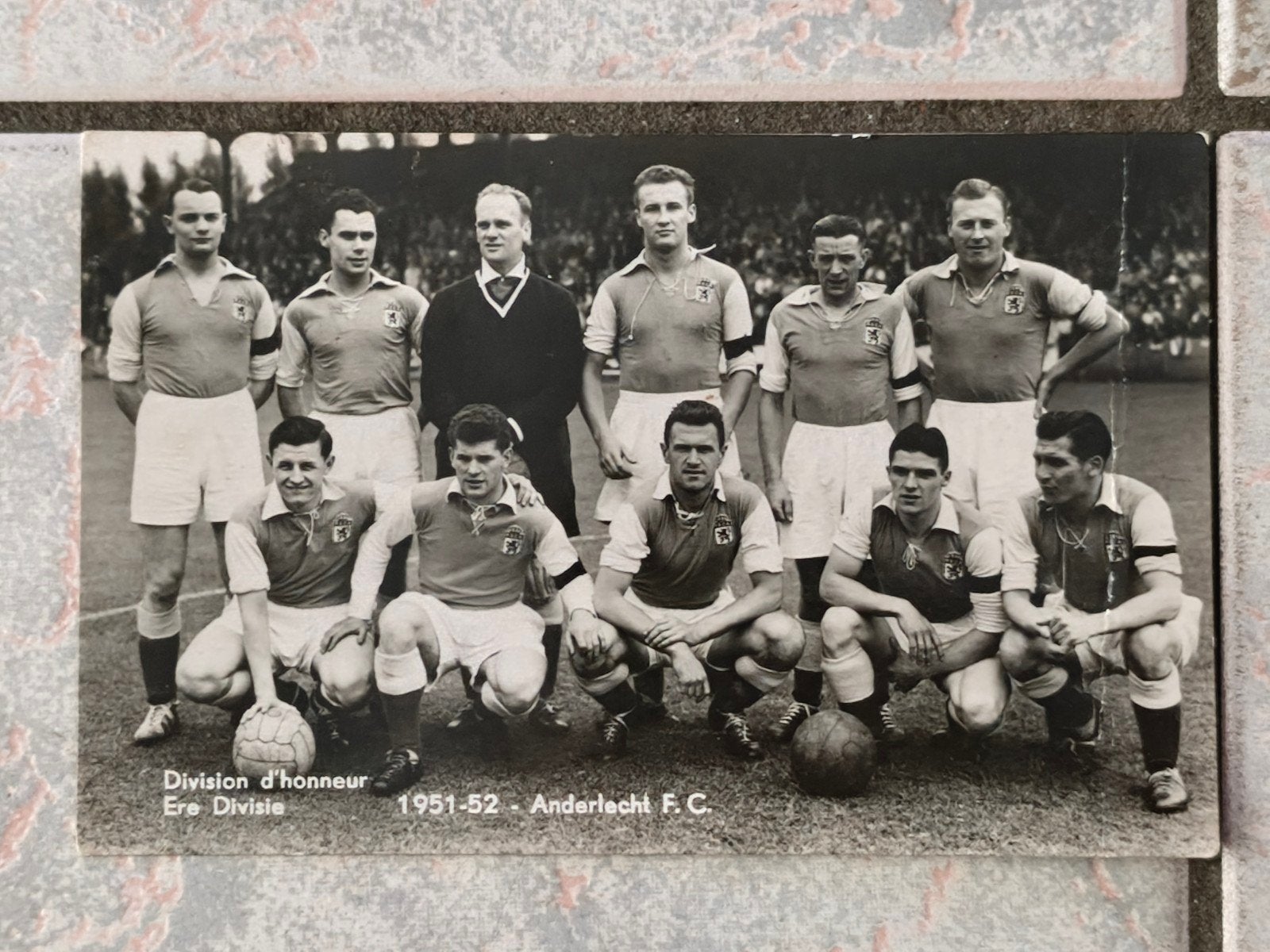 Carte RSC Anderlecht kaart, Collections, Enlèvement ou Envoi