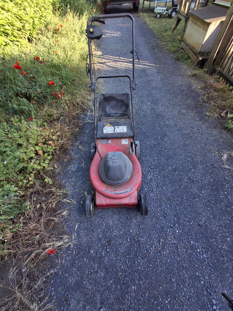 Elektrische grasmachine, Ophalen, Cirkelmaaier, Gebruikt, Elektrische grasmaaier