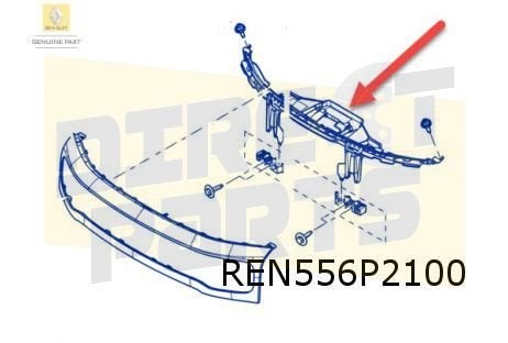 Renault R4 EV (6/25-) grille frame (versterking) Origineel!, Autos : Pièces & Accessoires, Neuf, Renault, -, -
