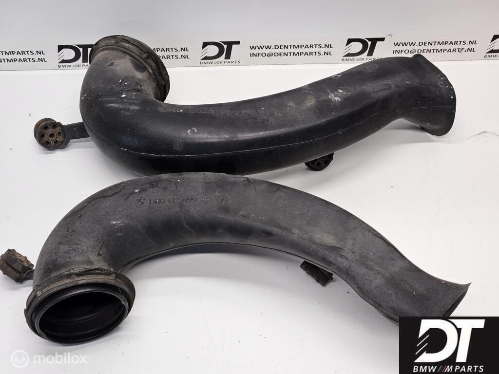 Inlaatbuis L + R BMW M5 E39 S62 V8 S62B50 13711407401, Enlèvement ou Envoi, Utilisé, BMW, BMW