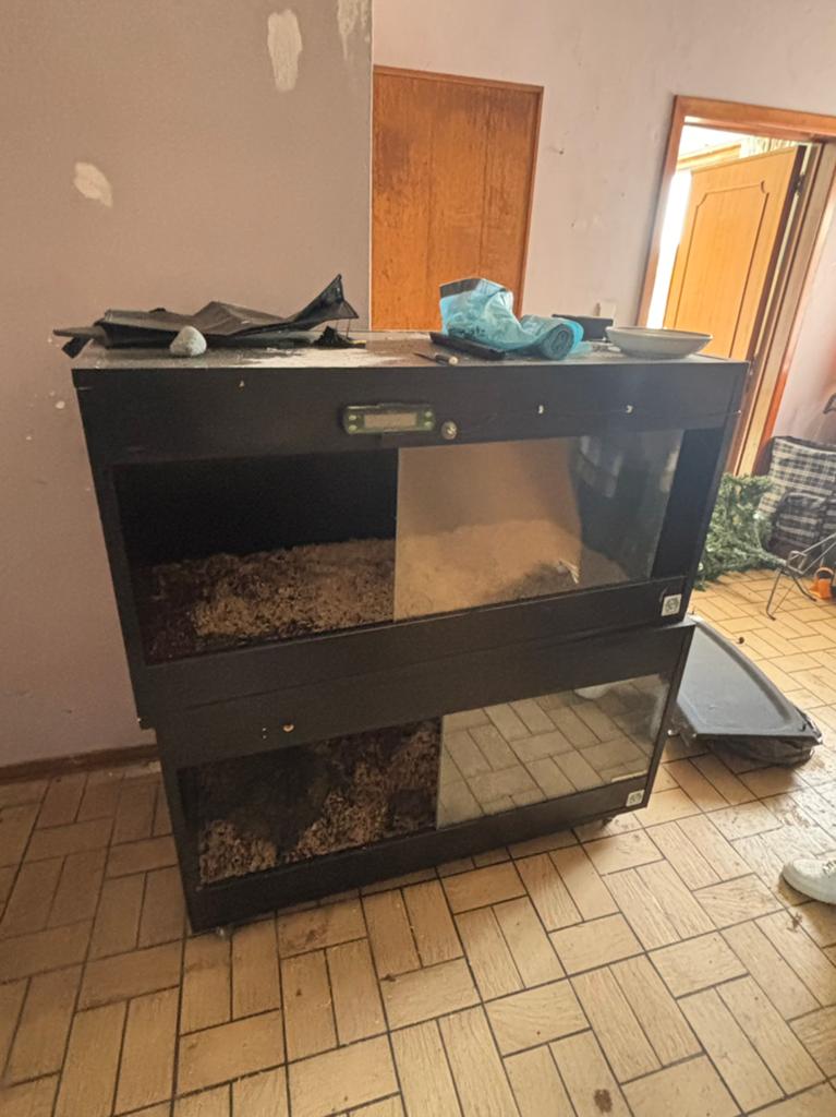 3x te koop, Dieren en Toebehoren, Reptielen en Amfibieën | Toebehoren, Ophalen, Gebruikt