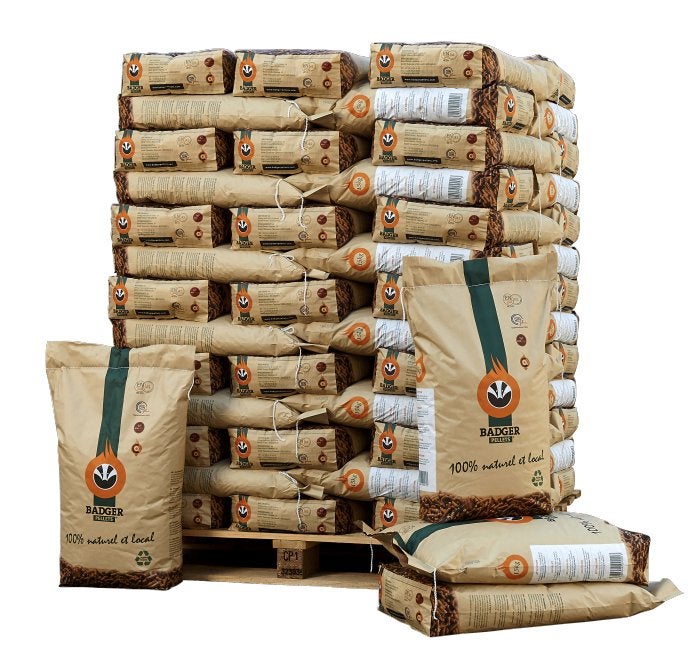 pellets badger, Ophalen of Verzenden, Pallet