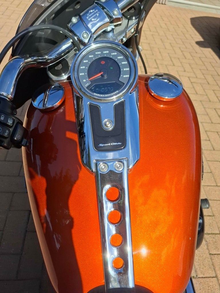 Sport-Glide FLSB Harley Davidson, 1745 cc, Chopper, Gebruikt, Particulier