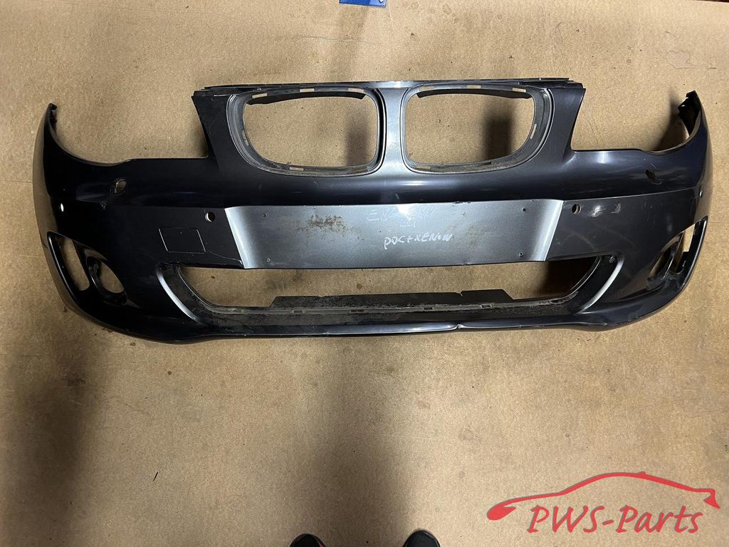 BMW E82 E88 LCI 1-SERIE VOORBUMPER ORIGINEEL, Auto-onderdelen, Gebruikt, -, Voor, -