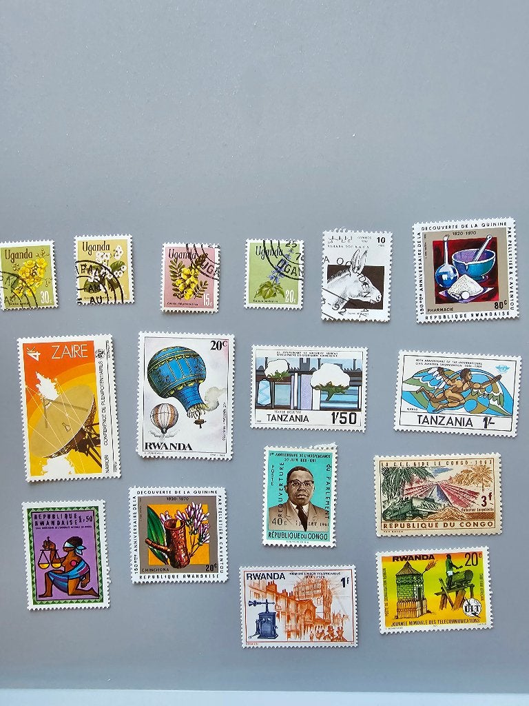 Oude postzegels diverse landen, Postzegels en Munten, Ophalen of Verzenden, Overige landen