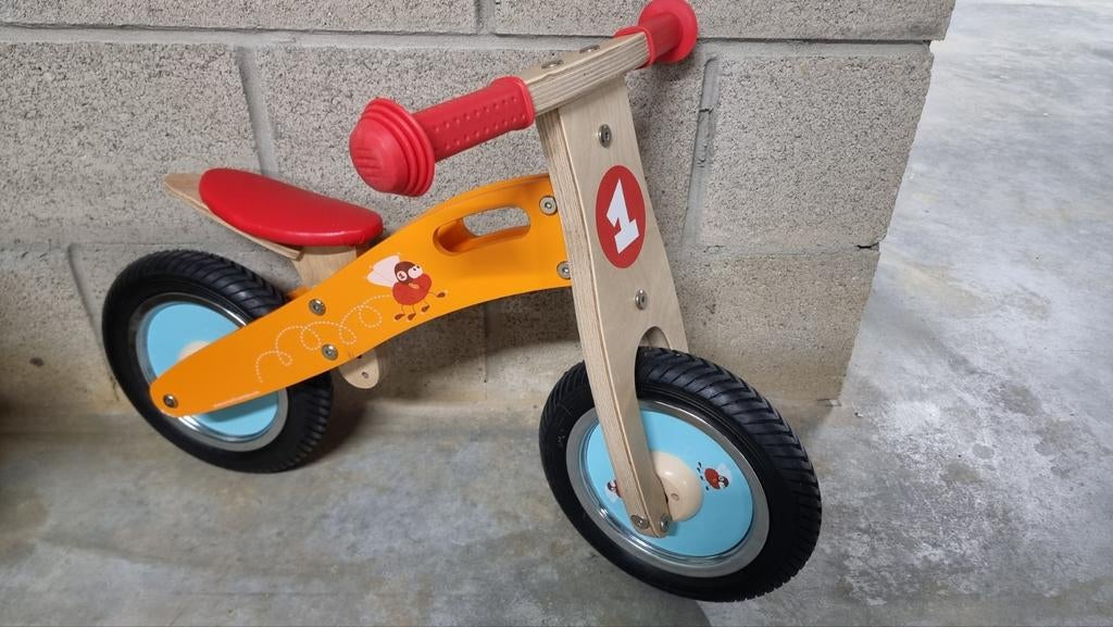 Loopfiets, Ophalen