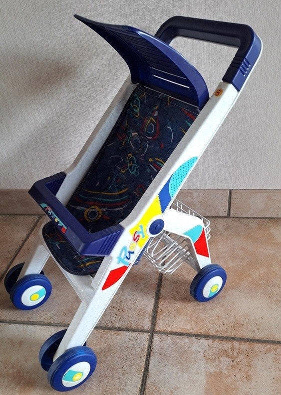 opvouwbare poppenbuggy, Ophalen, Gebruikt, Babypop