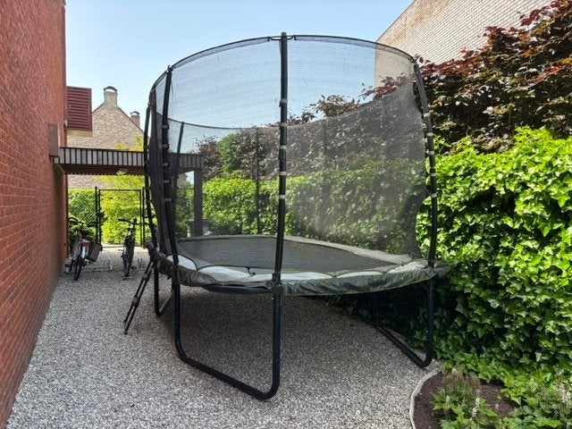 Trampoline, Kinderen en Baby's, Speelgoed | Buiten | Trampolines, Ophalen, Gebruikt