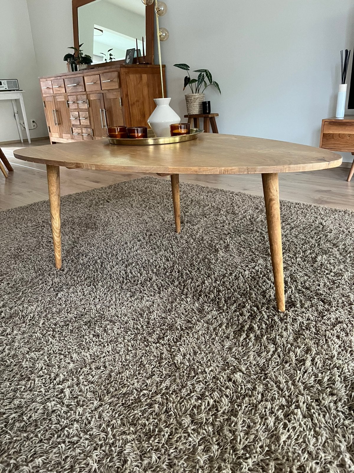 Salontafel te koop, Maison & Meubles, Scandinavisch, Enlèvement, Utilisé, 50 à 100 cm