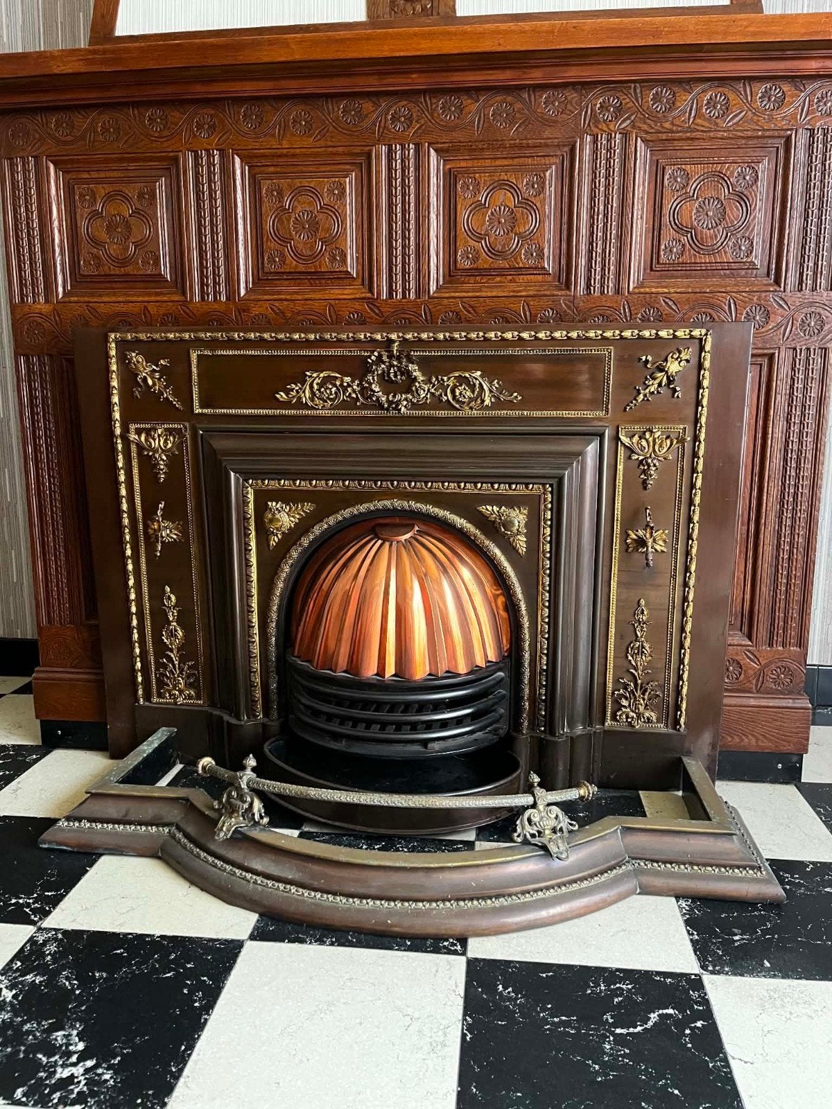 Te koop Koper wand haard, Huis en Inrichting, Haarden, Ophalen