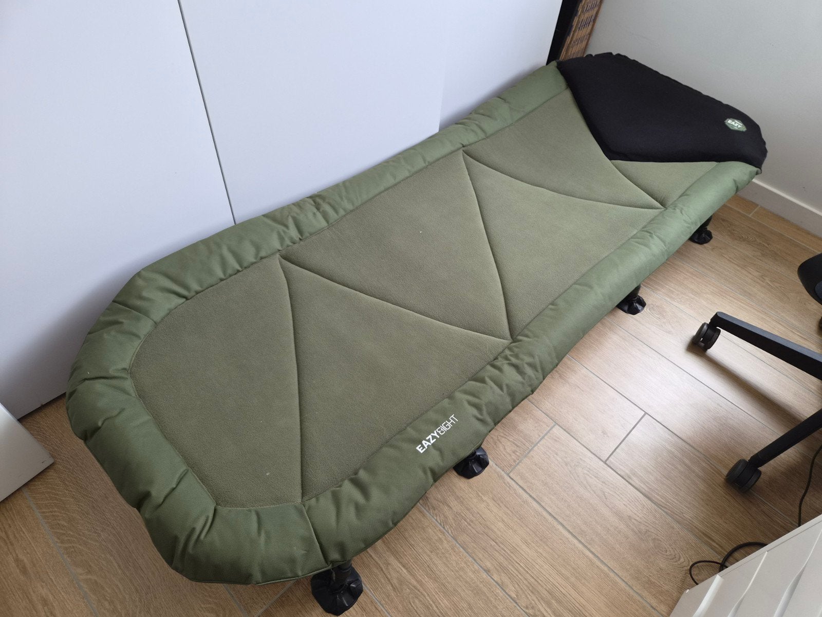 Kampeerbed, Ophalen