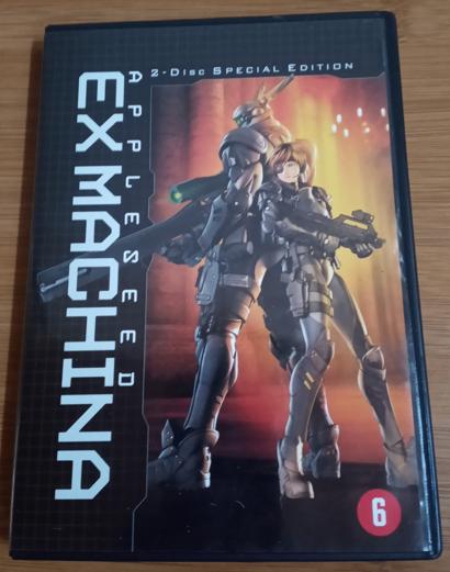 "Appleseed Ex Machina special edition" 2x DVD (met extra's), Enlèvement ou Envoi, Comme neuf