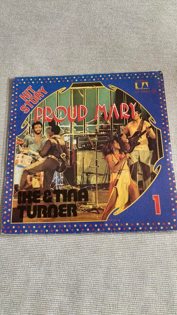 Ike - Tina Turner - Proud Marry - CCR 7 inch, Ophalen of Verzenden, Gebruikt, 7 inch, R&B